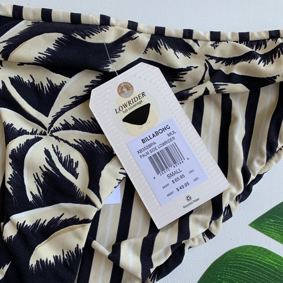 🏝BILLABONG Palm Side Reversible Lowrider Bikini Bottom 🏝 - Picture 8 of 8